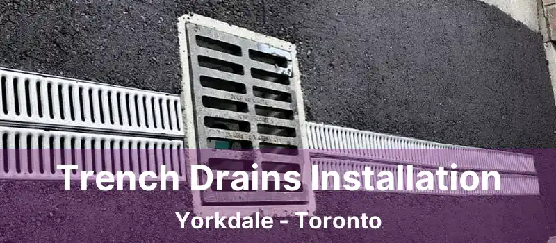  Trench Drains Installation Yorkdale - Toronto